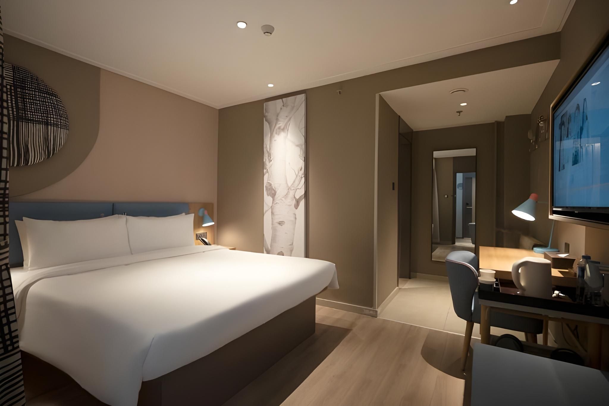 Home Inn Neo Urumqi Beijing South Road Railway Bureau Metro Station - אורומצ'י - חדר שינה