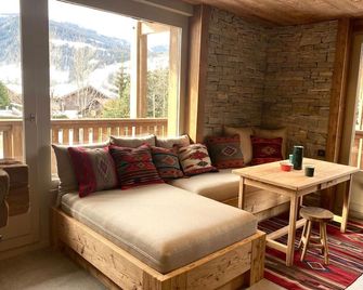 Apartment Navajo By Japandi Home - Megève - Living room