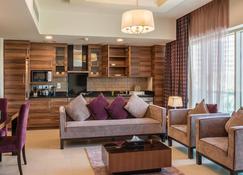 Dunes Hotel Apartments Oud Metha - Dubaï - Salon