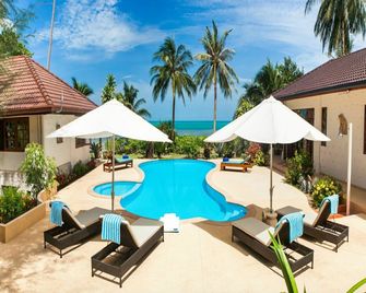 4 Bedroom Beach Front Villa Sea Breeze Sdv229b-By Samui Dream Villas - Ko Samui - Basen