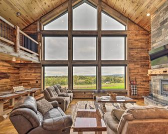 Galena Cabin w/ Wraparound Porch & Game Room! - Galena
