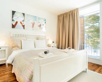 Little Reuss, cozy apartment in central position - Andermatt - Schlafzimmer