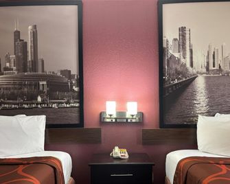 Super 8 by Wyndham Paris IL - Paris - Bedroom