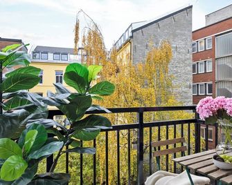 Bright and nice two-bedroom with central location - 오슬로 - 발코니