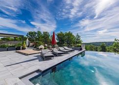 Luxueuse Villa Avec Spa Vue Horizon Mer Nord Montpellier - Saint-Clément-de-Riviere - Basen