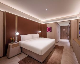 Orange Crystal Hotel Suzhou East Railway Station - Suzhou - Bedroom