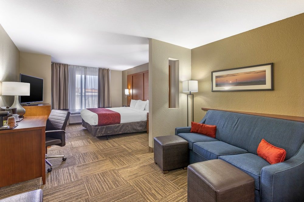 Comfort Suites Brunswick - ברנסוויק - חדר שינה