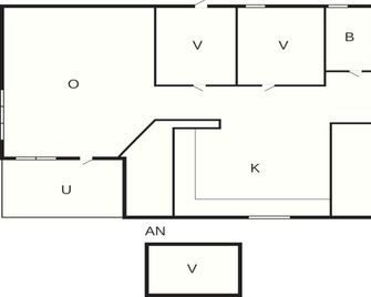 7 Person Holiday Home in Grisslehamn-By - Grisslehamn - Floorplan