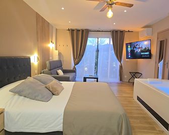 Appart Hotel Spa Perpignan - Perpignan - Chambre