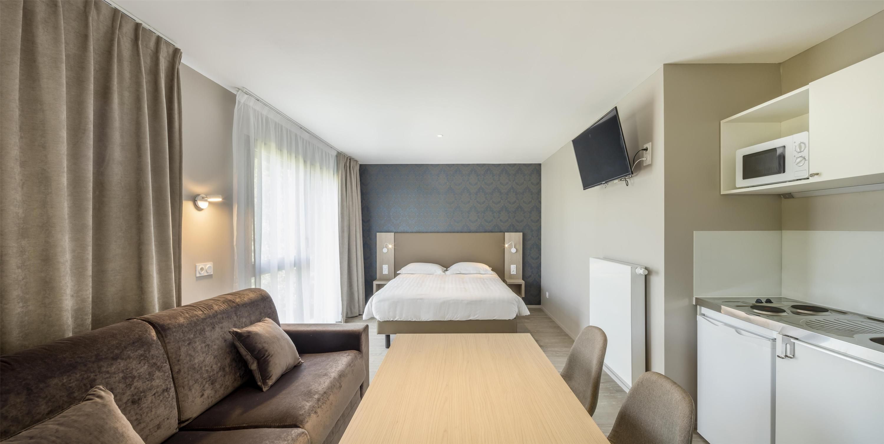The Originals City, Hôtel Les Caps, Saint-Brieuc Est - Lamballe - Camera da letto