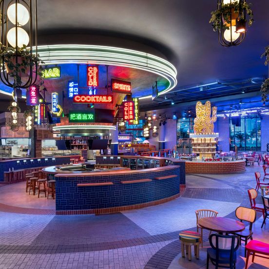 Bar view of Conrad Las Vegas at Resorts World