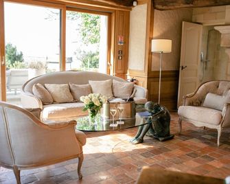 Le Manoir des Impressionnistes - Bord de Mer - הונפלואור - סלון