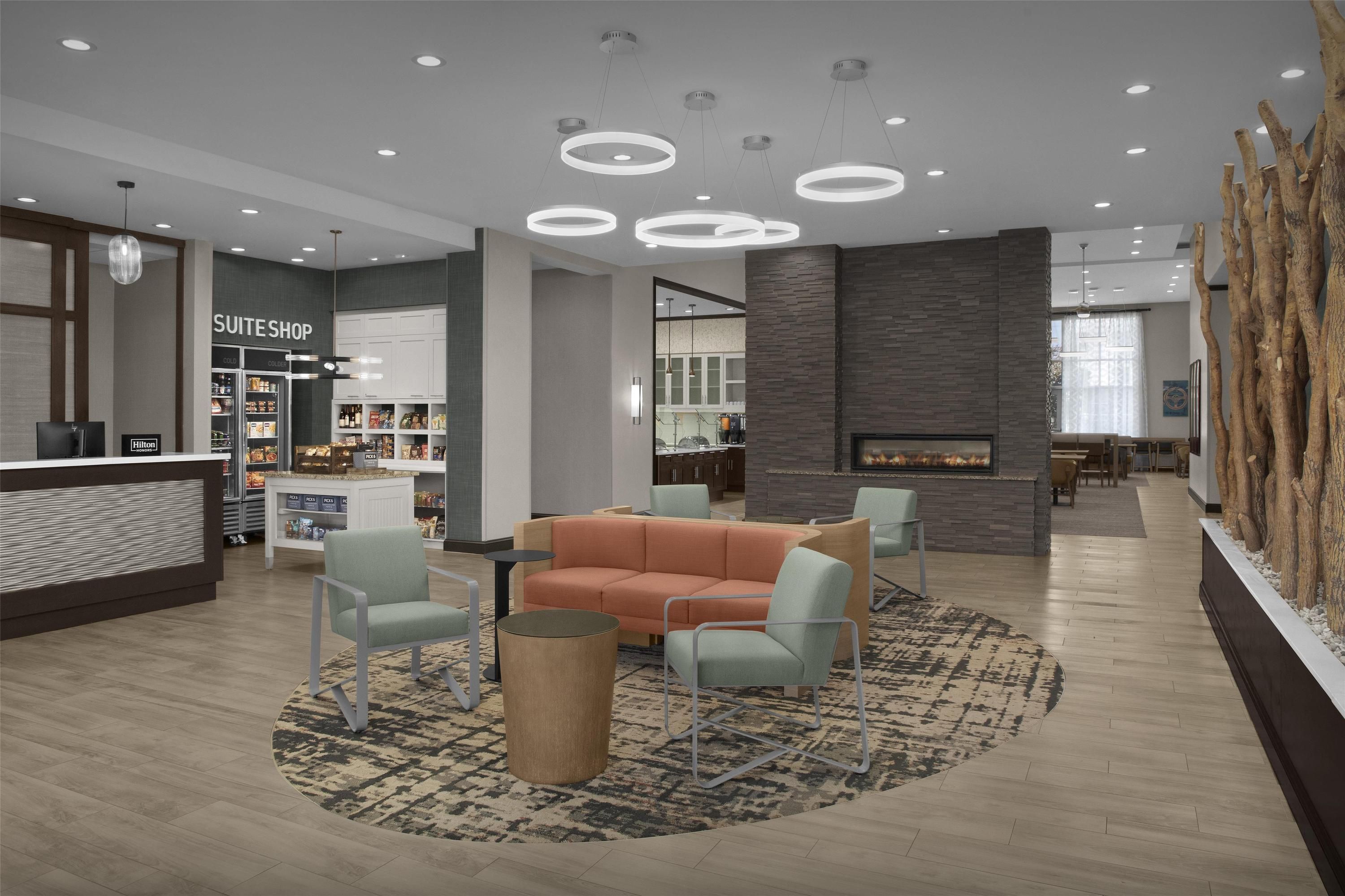 Homewood Suites by Hilton Concord Charlotte - קונקורד - טרקלין