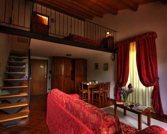 Casanova - Family Apartments Residence - San Quirico d'Orcia - Pokój dzienny