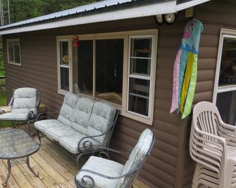 Lakefront Cottage with 18' Pontoon included - Crandon - Patio