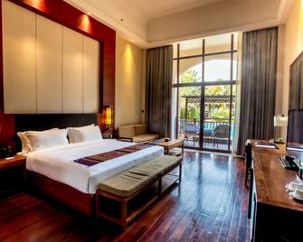 Landmark Mekong Riverside Hotel - ויינטיאן - חדר שינה