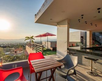 Duplex studio l Amazing view | Pool, Gym & Rooftop - Oaxtepec - Balcón