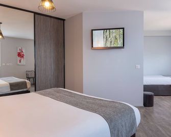 Les Treize Assiettes - Baie du Mont-Saint-Michel - Pontaubault - Slaapkamer