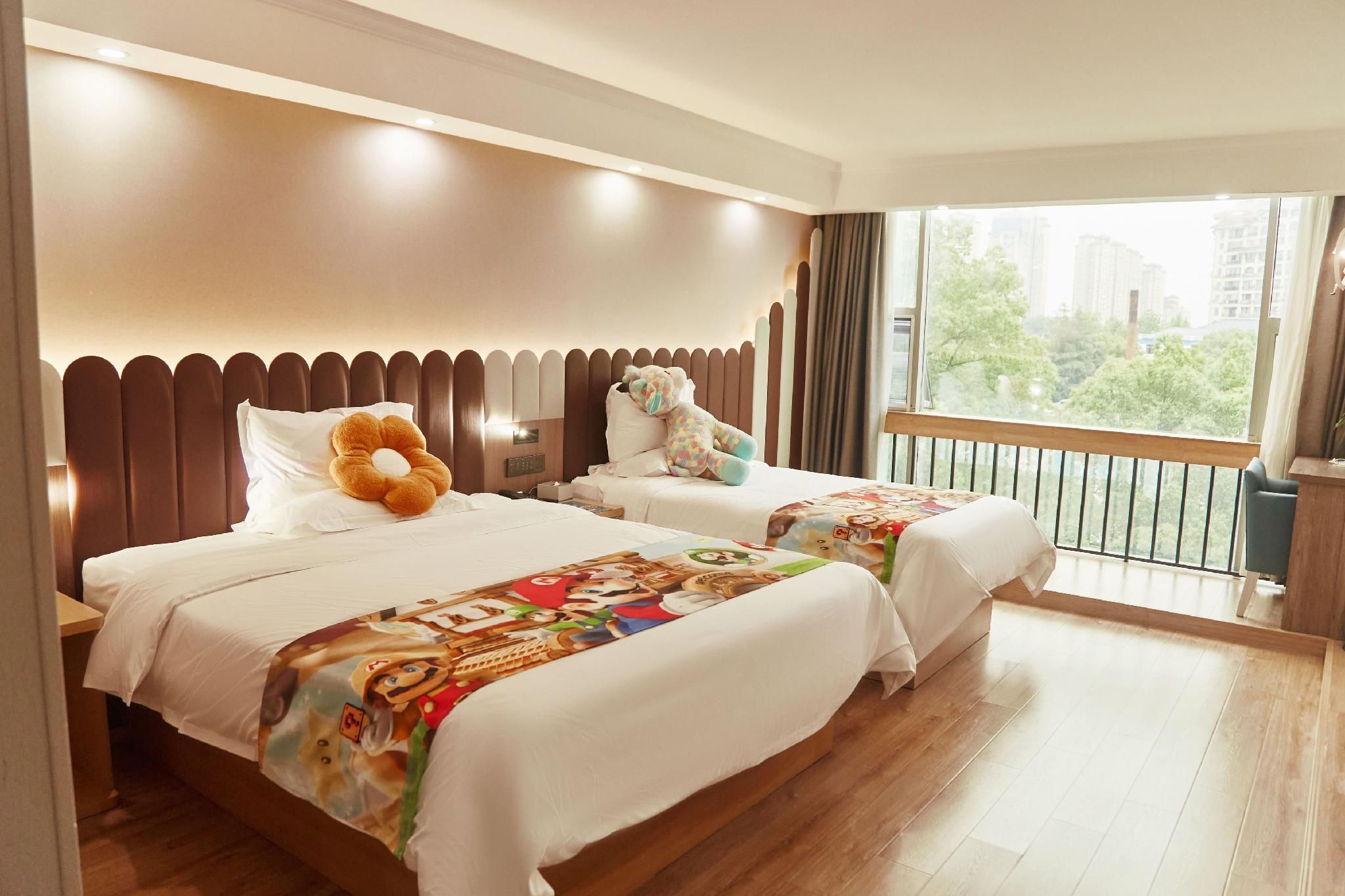 Hai·Tang Hotel (Jiujiang Railway Station Branch) - Jiujiang - Bedroom