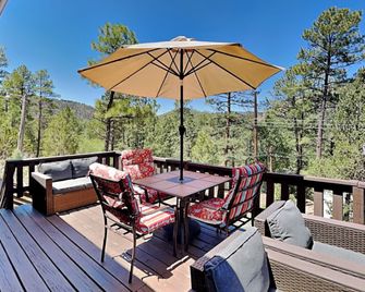Knotty Pines Cabin - Ruidoso - Balkon