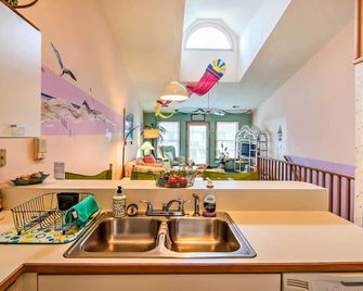 Kitty Hawk Townhome at Sea Dunes - Walk to Beach! - Kitty Hawk - Køkken