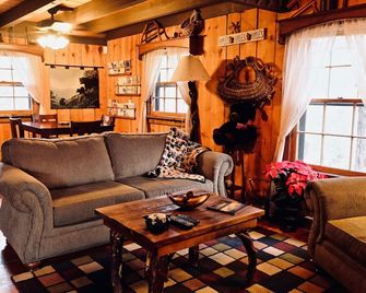 Rabbit Creek Hideaway Secluded less then 2.5 miles from town! - Franklin - Living room