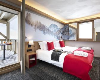 Hôtel Club mmv Plagne 2000 - La Plagne-Tarentaise - Schlafzimmer