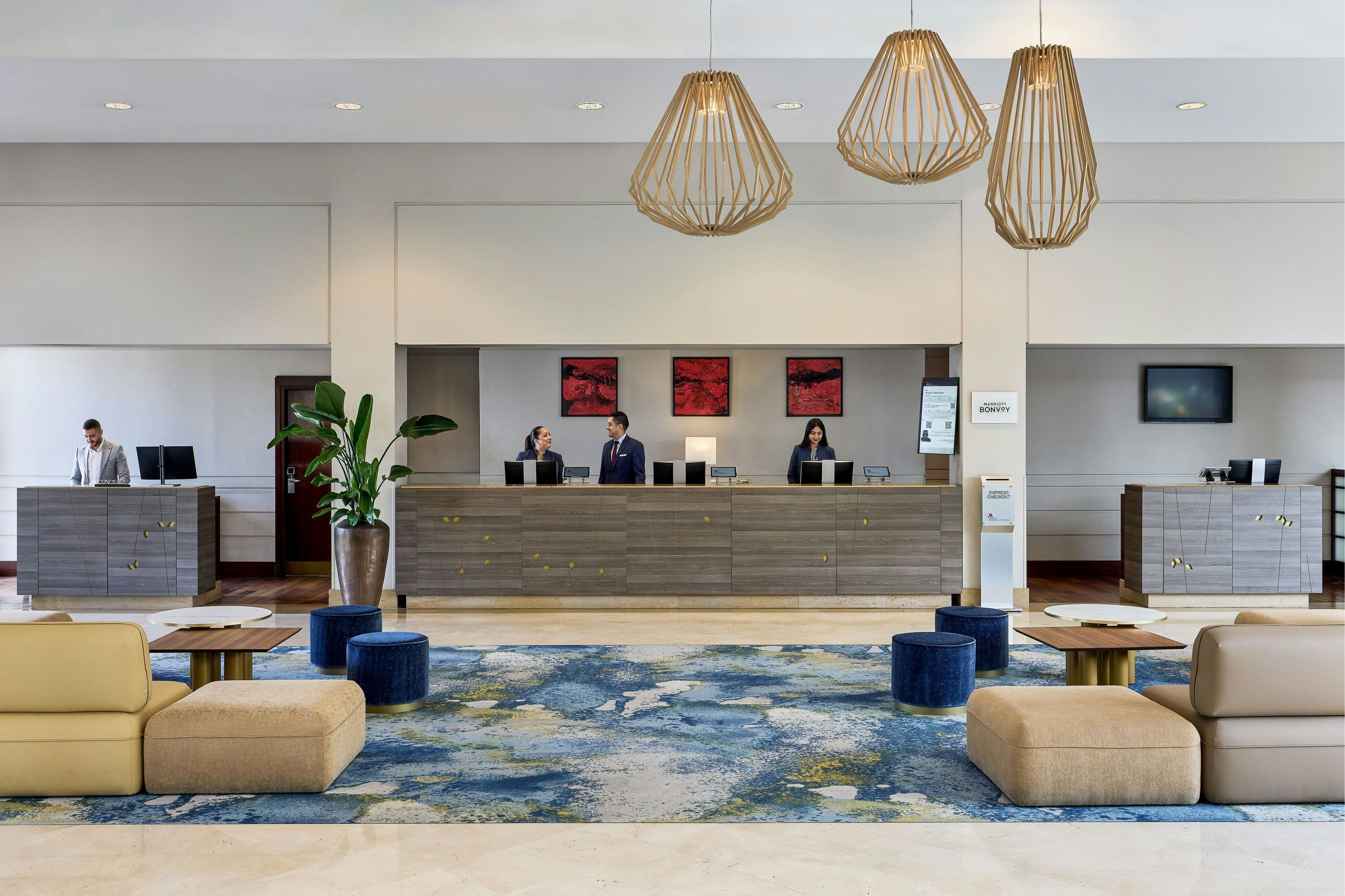 Paris Marriott Charles De Gaulle Airport Hotel - Roissy-en-France - Lobby