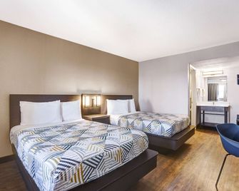 موتل 6 أمارليو، تكساس - أيربورت - أماريلو - غرفة نوم