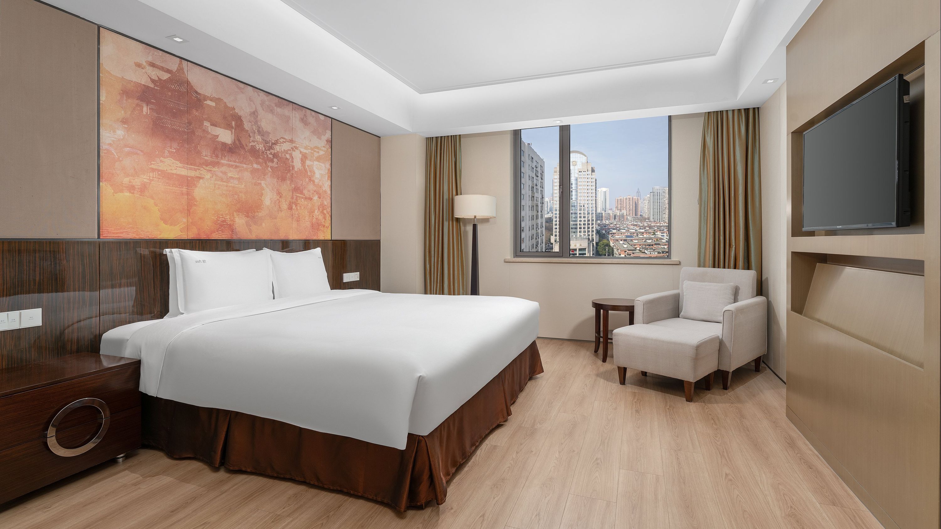 Holiday Inn Nanjing Aqua City By IHG - נאנז'ינג - חדר שינה