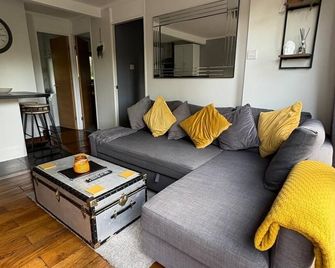 Beautiful Snowdonia Tree Top View Chalet in North Wales - Caernarfon - Salon