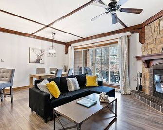 Le Manoir - Escapades Tremblant - Mont-Tremblant - Sala de estar