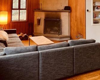 Midcentury Modern Cabin Home In The Woods- Under 2 Hrs From Nyc! - New Paltz - Sala de estar