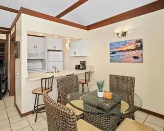 Granite Kitchen and Access to Athletic Club - Charming Coastal Retreat - Koloa - Dining room