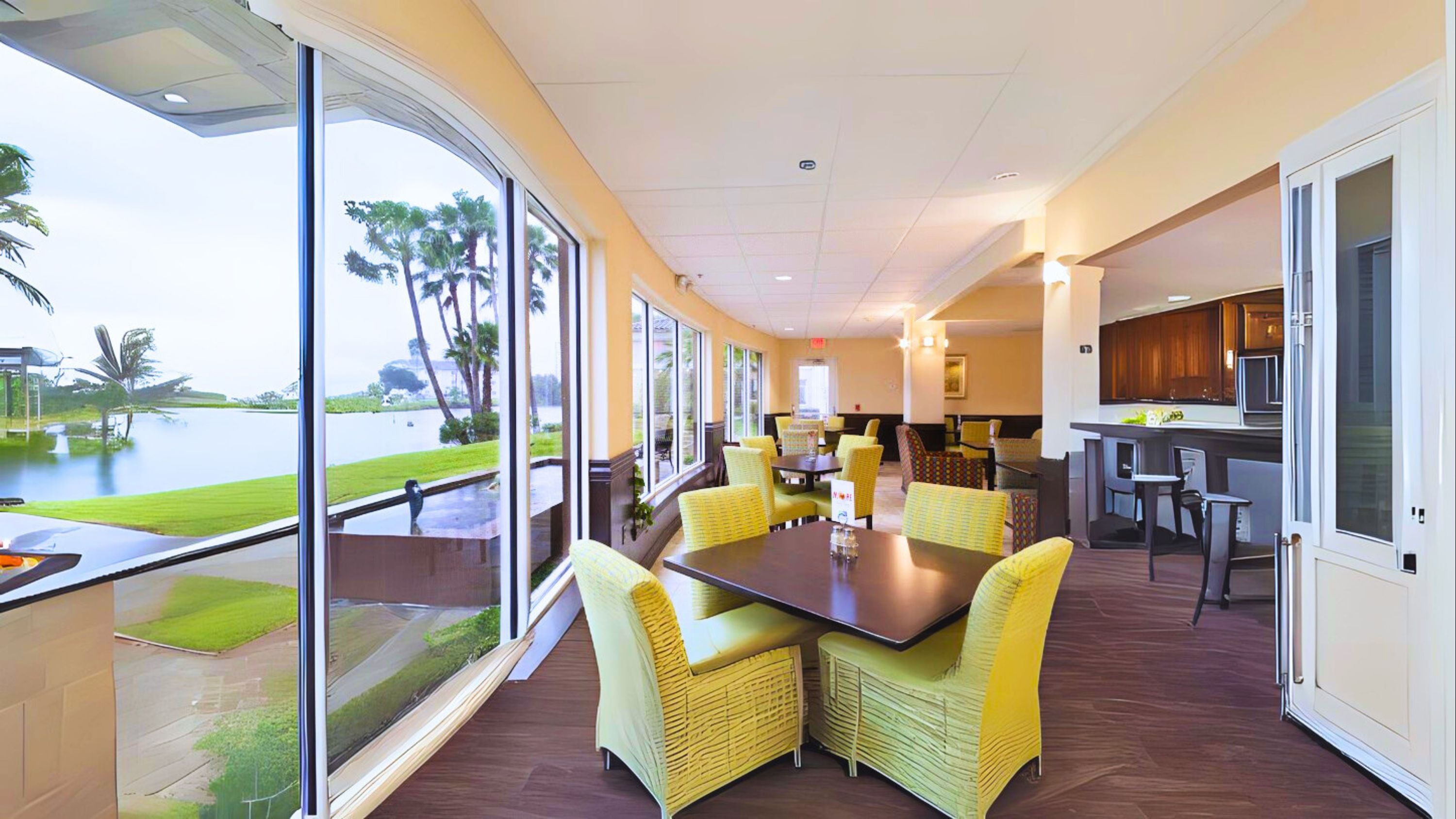 Holiday Inn Express Hotel & Suites Brownsville - בראונסוויל - מסעדה