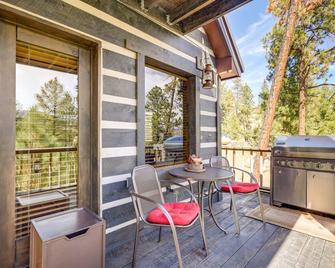 Jemez Springs Cabin with Stunning Mtn Views! - Jemez Springs - Balcony