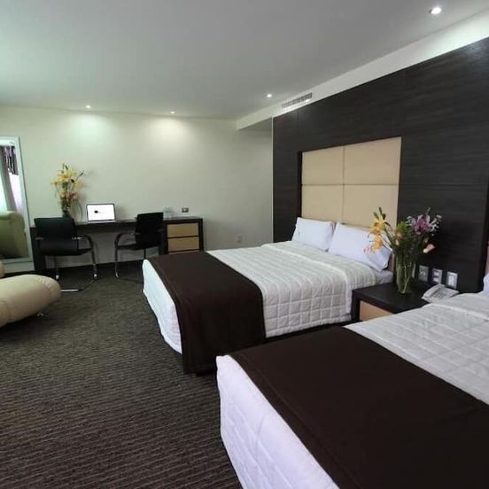 Bedroom view of Hotel Astor