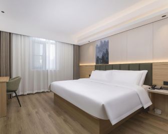 Greentree Inn Jiangsu Suzhou Wuzhong Business Hotel - Suzhou - Κρεβατοκάμαρα
