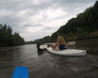 Artsy Mountain View Loft - אשוויל - מרפסת