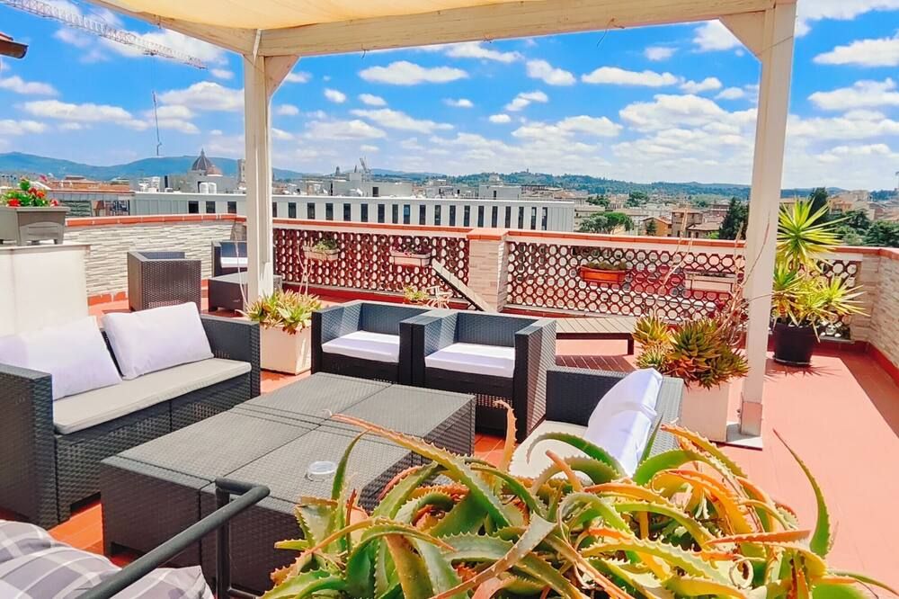 Panoramic Luxury Little Penthouse - Firenze - Balcone