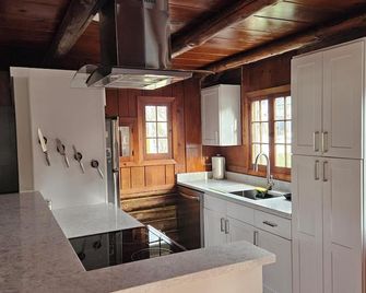 Cozy cabin with AC & WiFi in charming Camano Island. Walk to beach. - Camano Island - Kitchen