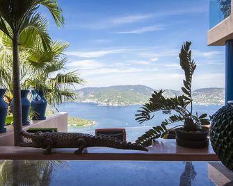 Stunning Bayview Zihuatanejo Luxury Villa Casa Espiritu - Zihuatanejo - Patio
