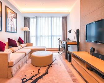 The Pushi Global 188 Serviced Apartment - Suzhou - Wohnzimmer