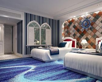 Hotel Beverly Plaza - Macau - Bedroom
