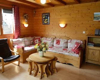 chalet des planchettes - Marigny - Salon