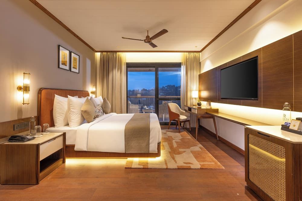 Jüsta Hollow Oak, Mussoorie - מוסורי - חדר שינה