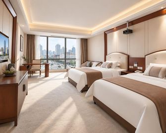 Gandong Hotel (Fuzhou Wenchangli Vientiane Sky Curtain Plaza Branch) - Fuzhou - Habitación
