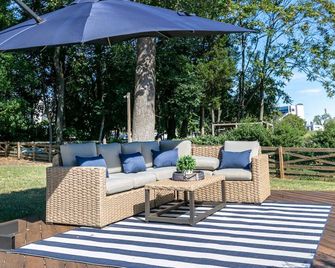 2026 Commissioning Week Promo: Book 6 Nights, Get the 7th Free - Annapolis - Patio