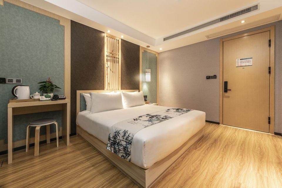 Enze Aizhu Hotel - פוז'ו - חדר שינה