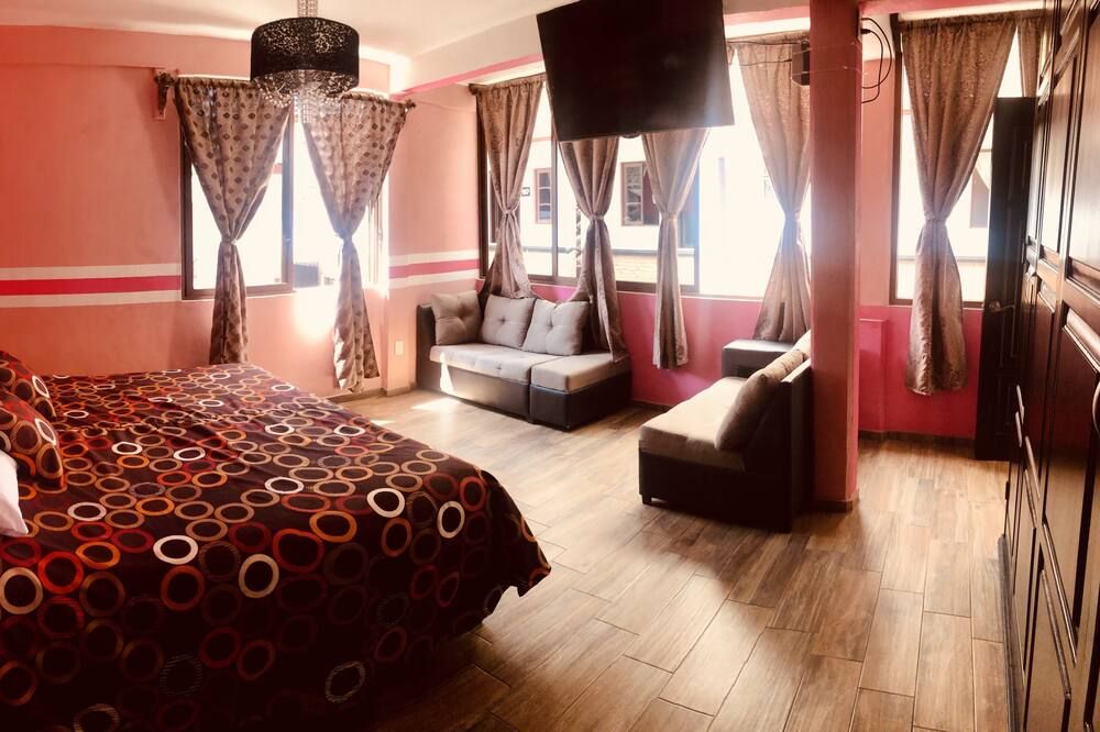 Hotel La Gran Manzana - Zacatlan - Спальня